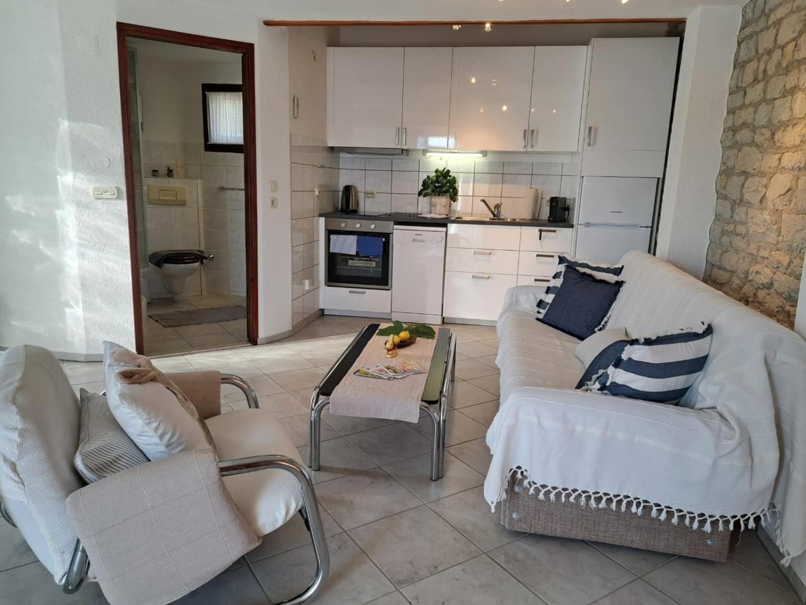 Villa Apartments Oliva Seget Vranjica Buitenkant foto